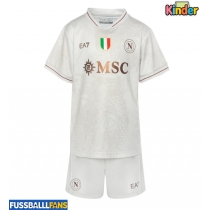 SSC Napoli Auswärts Trikotsatz Kinder 2025-26 Kurzarm (+ Kurze Hosen)